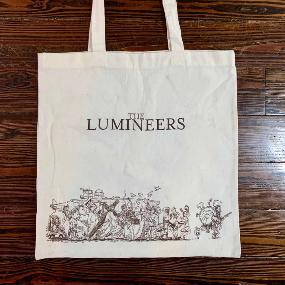 LUMINEERS Canvas Tote Bag • 2012 Album